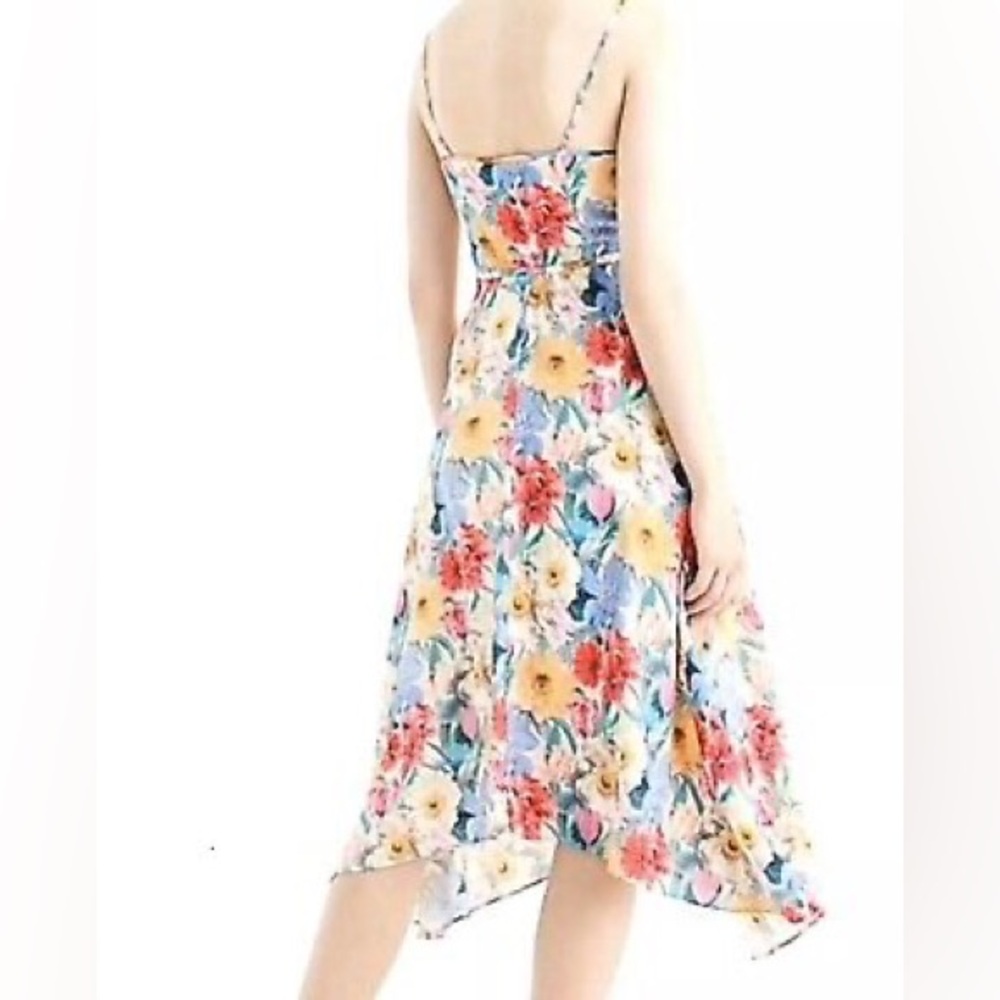 J. Crew Collection silk flowing party dress in Liberty Melody Floral - Picture 5 of 7